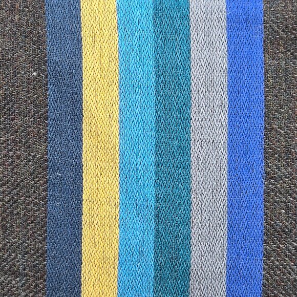 NWOT Ahujasons Wool Lightweight Stripe Scarf - Picture 5 of 10